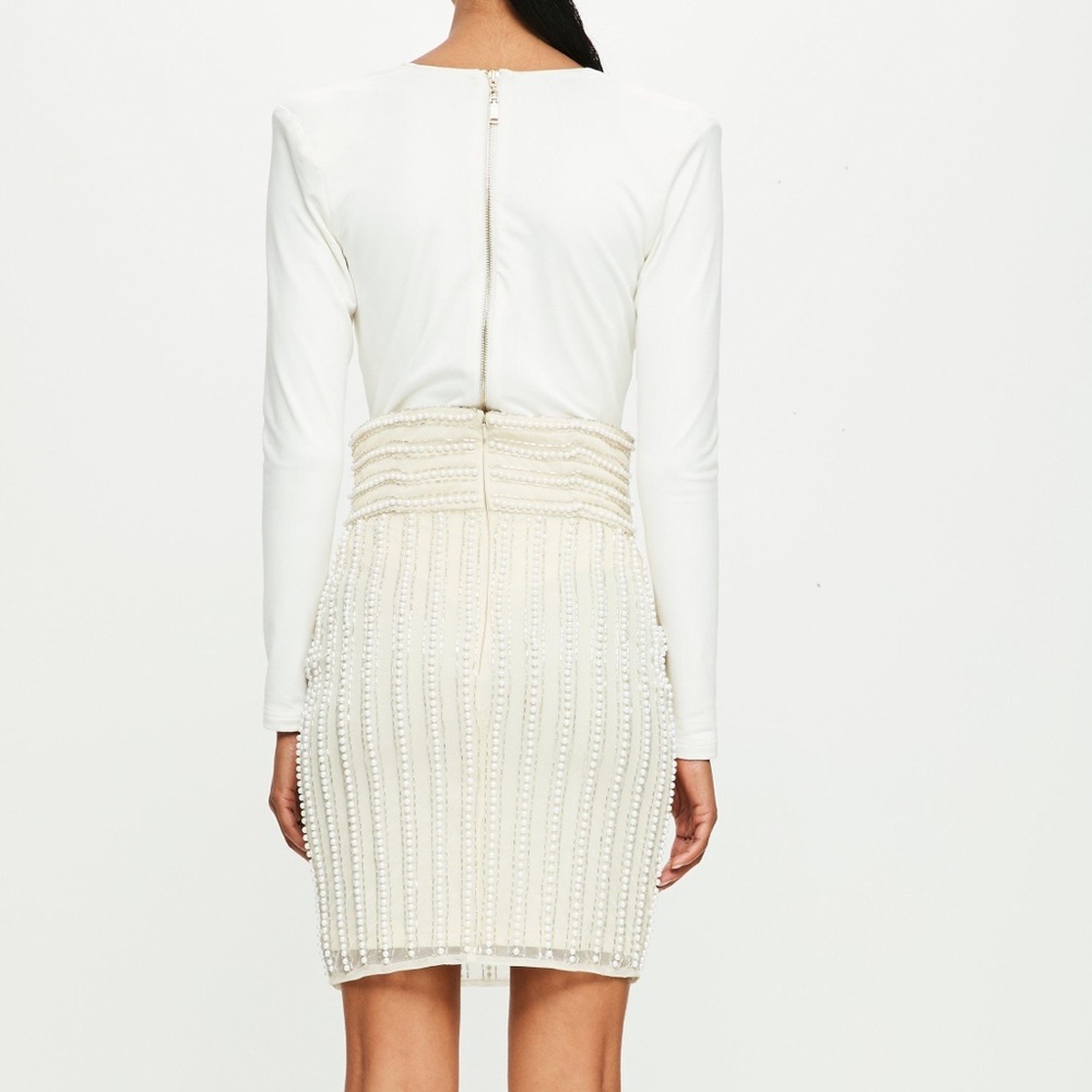 Peace & love pearl skirt